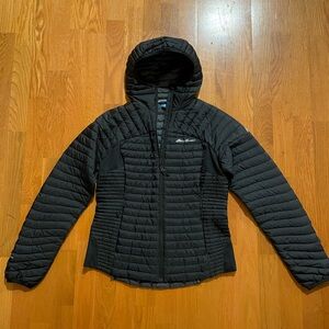 Eddie Bauer Women's Black Down Jacket - Small